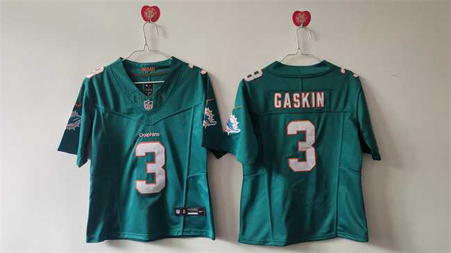Women%27s Miami Dolphins #3 Odell Beckham Jr. Aqua F.U.S.E Vapor Untouchable Stitched Jersey->minnesota vikings->NFL Jersey